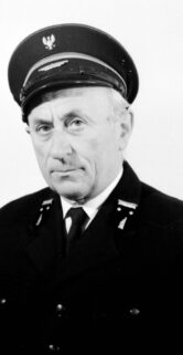 Bogdan Pokropiński w mundurze. Zdjęcie wykonał Jerzy Szeliga w 1993 roku.